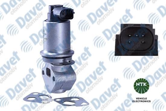 NGK 92133 Egr Valfi Sol Soket Polo 1.4i 16v 01>12 - Polo 1.4 16v 99>01 - Golf Iv 1.4i 1.6i 97>05 - Bora 1.6i 98>05 - Leon 1.4 16v 99>06 (Ahw-Ape-Aua-Axp-Bca-Atn-Aus-Azd-Bcb)  ####